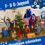 Christbaumschmücken der F- und G-Jugend